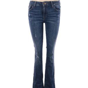 DL1961 Sz 26 Women's Blue Mara straight ankle ravine jeans